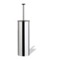 Toilet Brush Holder, Round, Chrome